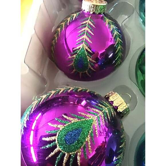 CELEBRATIONS STARBURST CHRISTMAS ORNAMENT SET QTY.19 - Picture 5 of 6